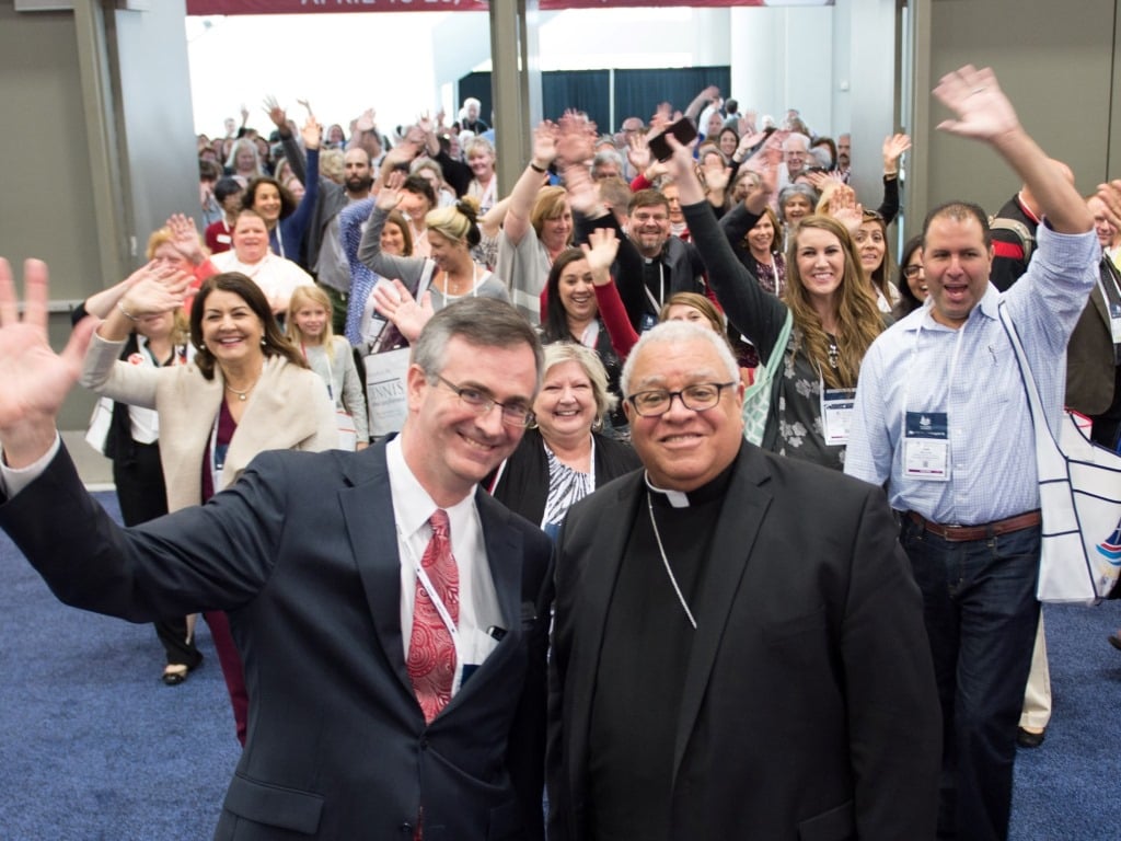 NCEA Tom Burnford and Bishop Murray